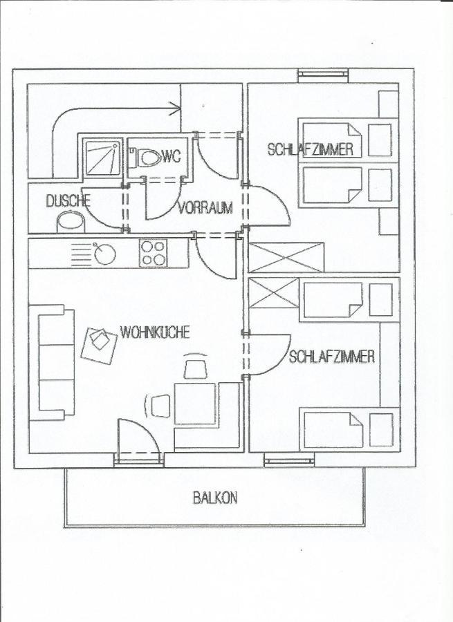 אונטראך אם אטרזה Apartment Loindl מראה חיצוני תמונה